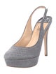 Shoes Suede Slingback Pumps