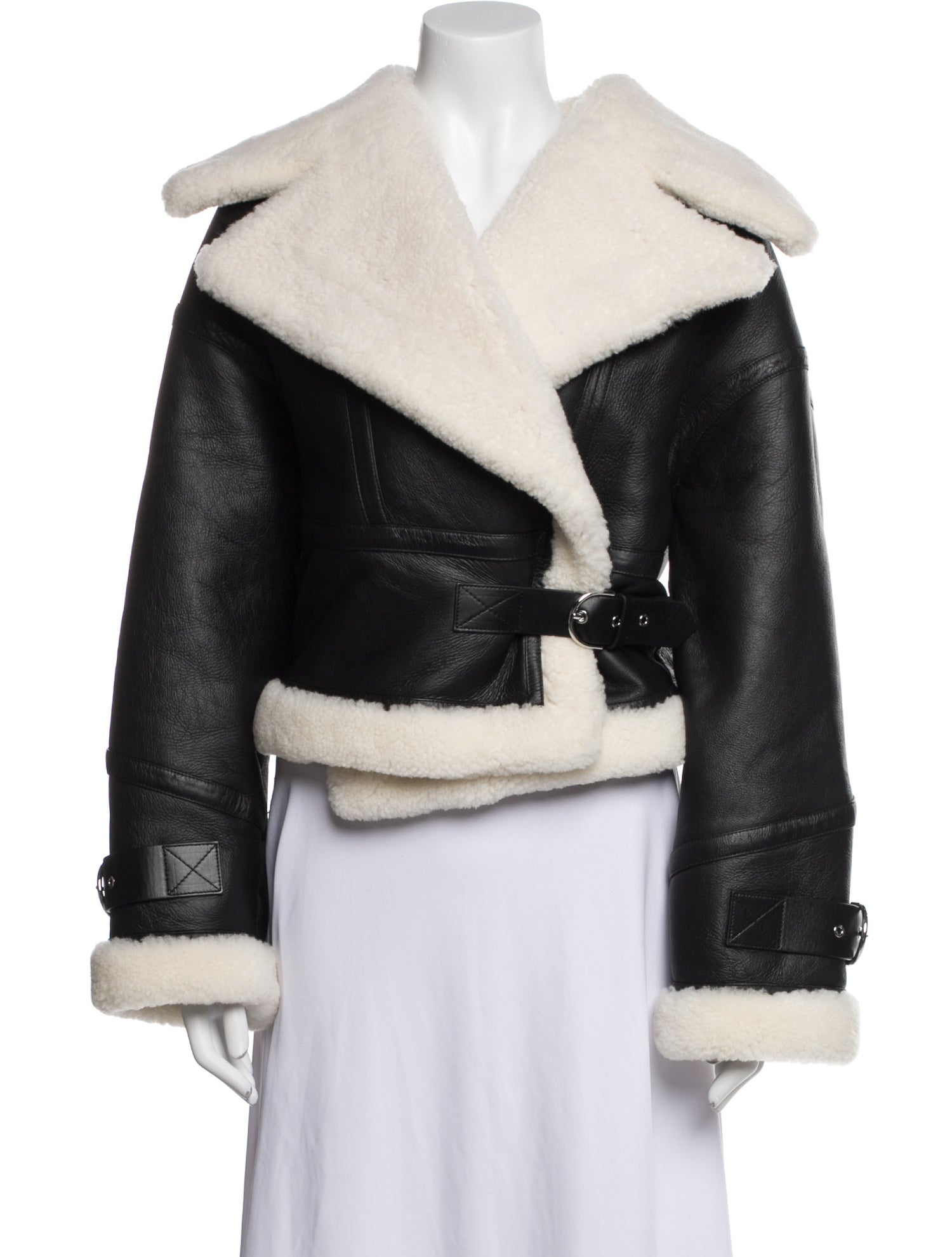 Shoreditch Ski Club Shearling Faux Fur Jacket