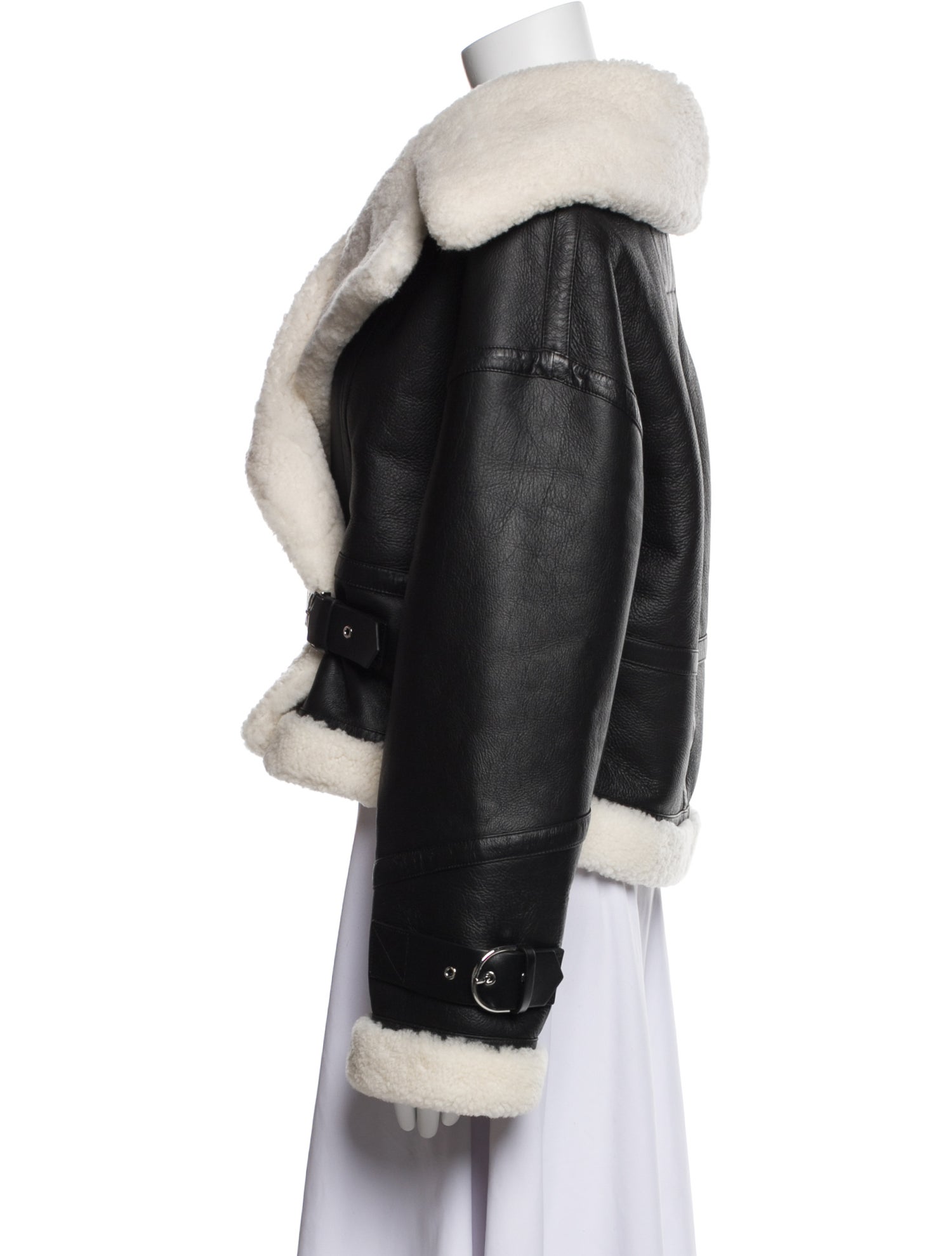 Shoreditch Ski Club Shearling Faux Fur Jacket