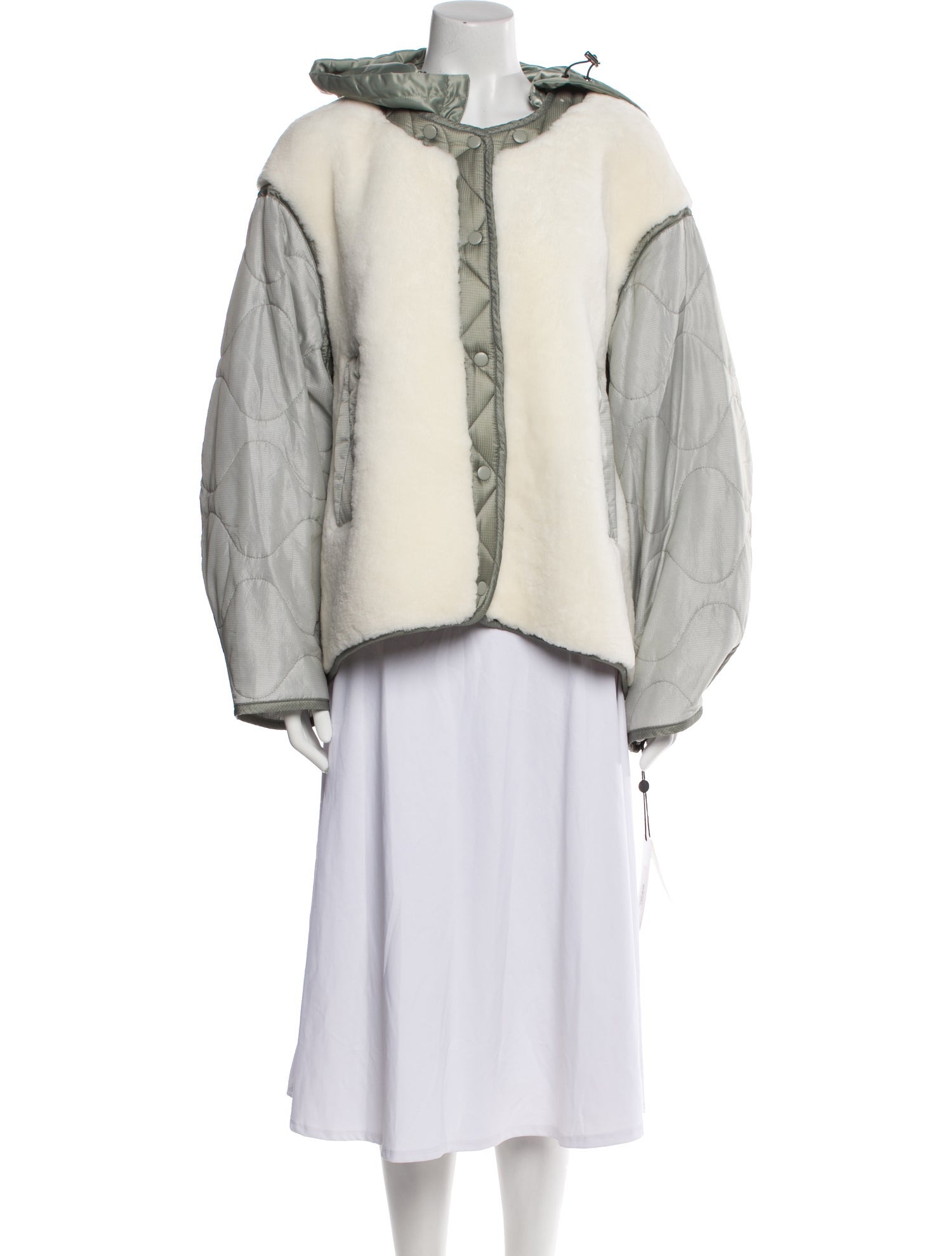 Shoreditch Ski Club Colorblock Pattern Parka