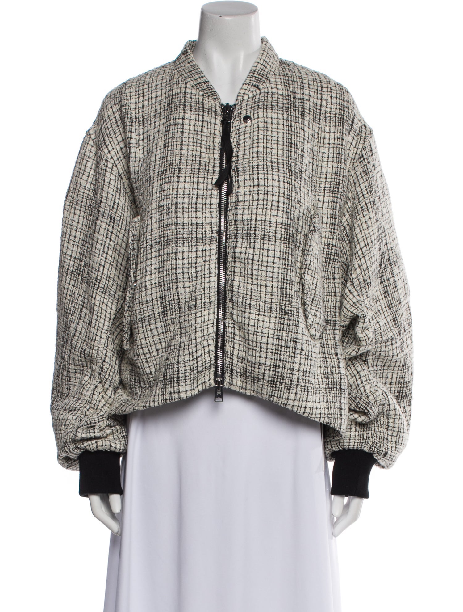 Shoreditch Ski Club Printed Bomber Jacket w/ Tags