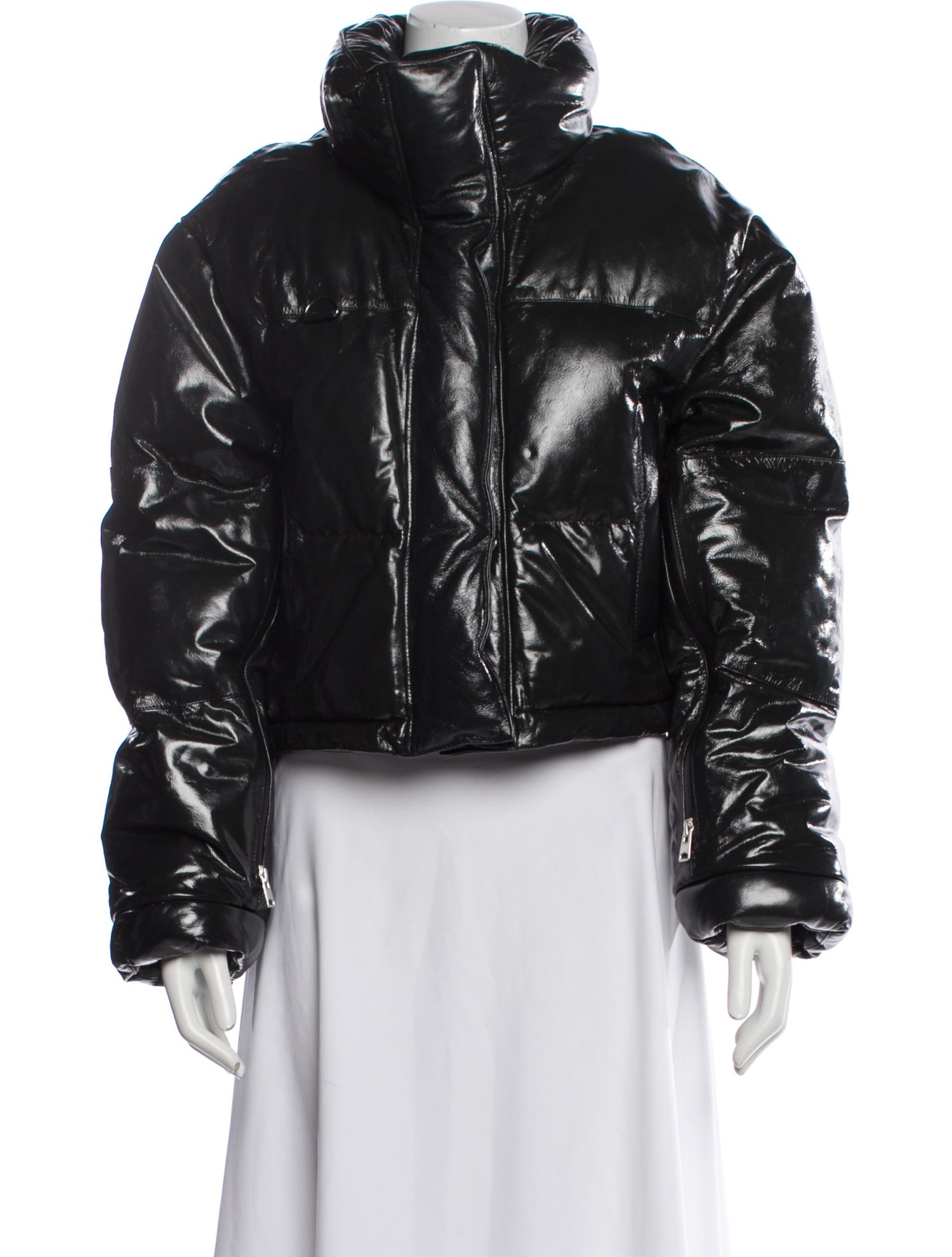 Shoreditch Ski Club Lamb Leather Biker Jacket