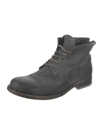 Shoto Suede Combat Boots
