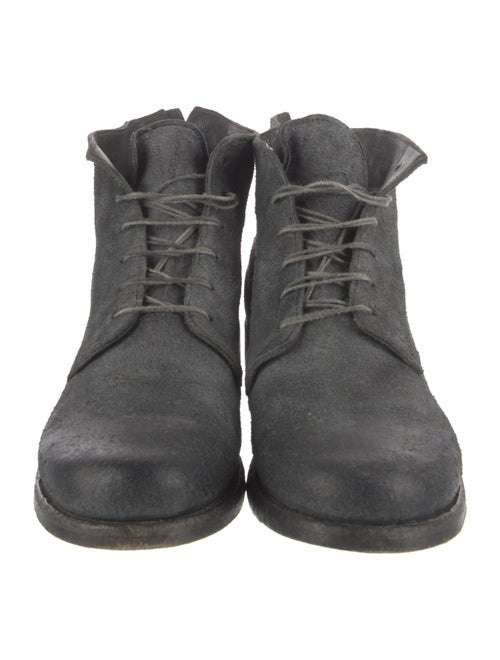 Shoto Suede Combat Boots