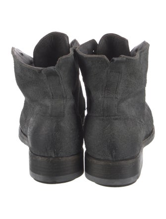 Shoto Suede Combat Boots