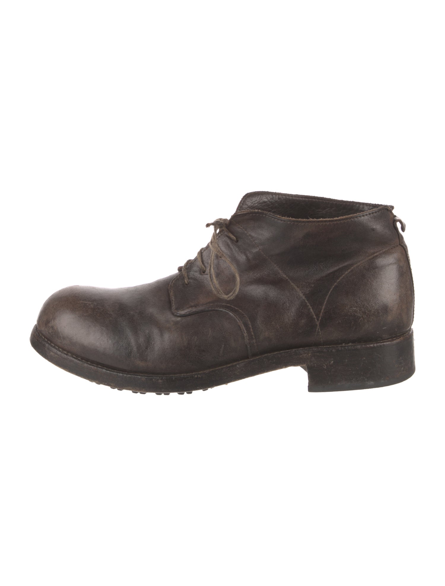Shoto Leather Lace-Up Boots