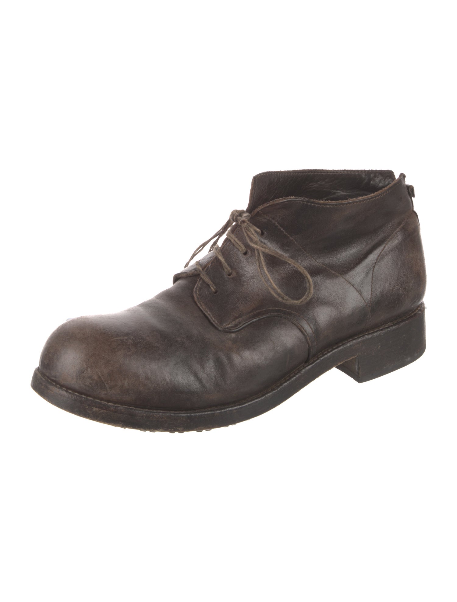Shoto Leather Lace-Up Boots