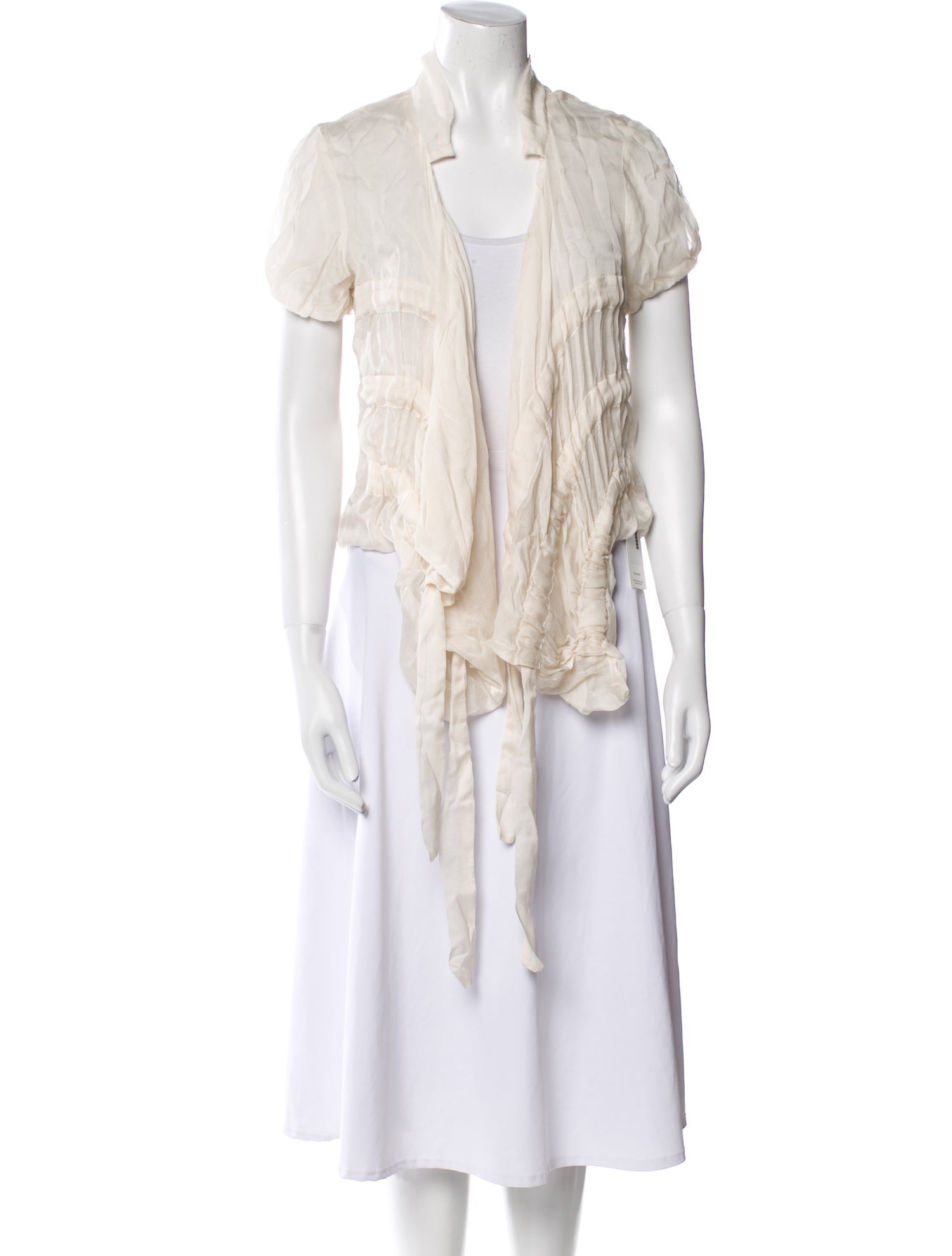 Sharon Wauchob Silk V-Neck Tunic