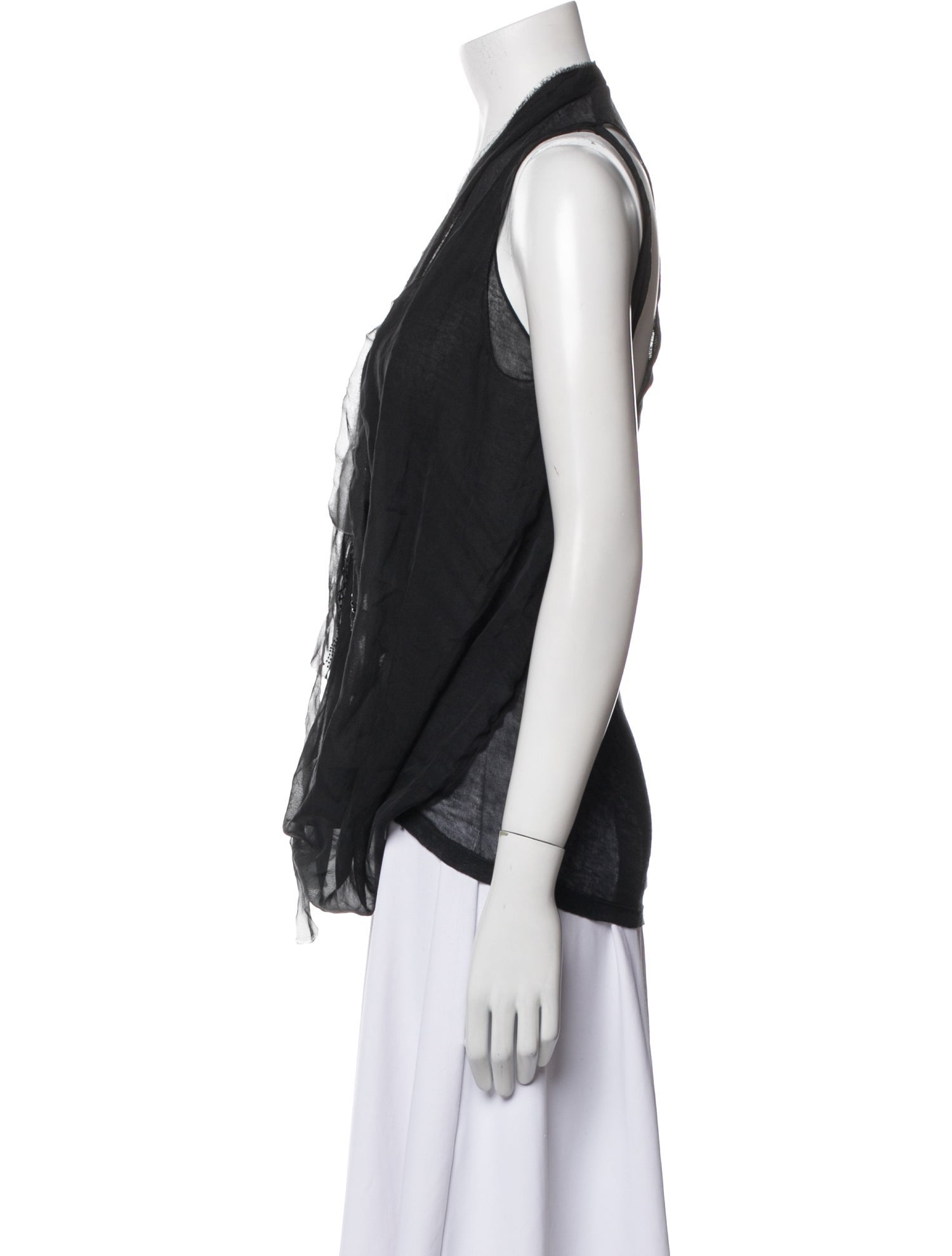 Sharon Wauchob Silk Scoop Neck Top