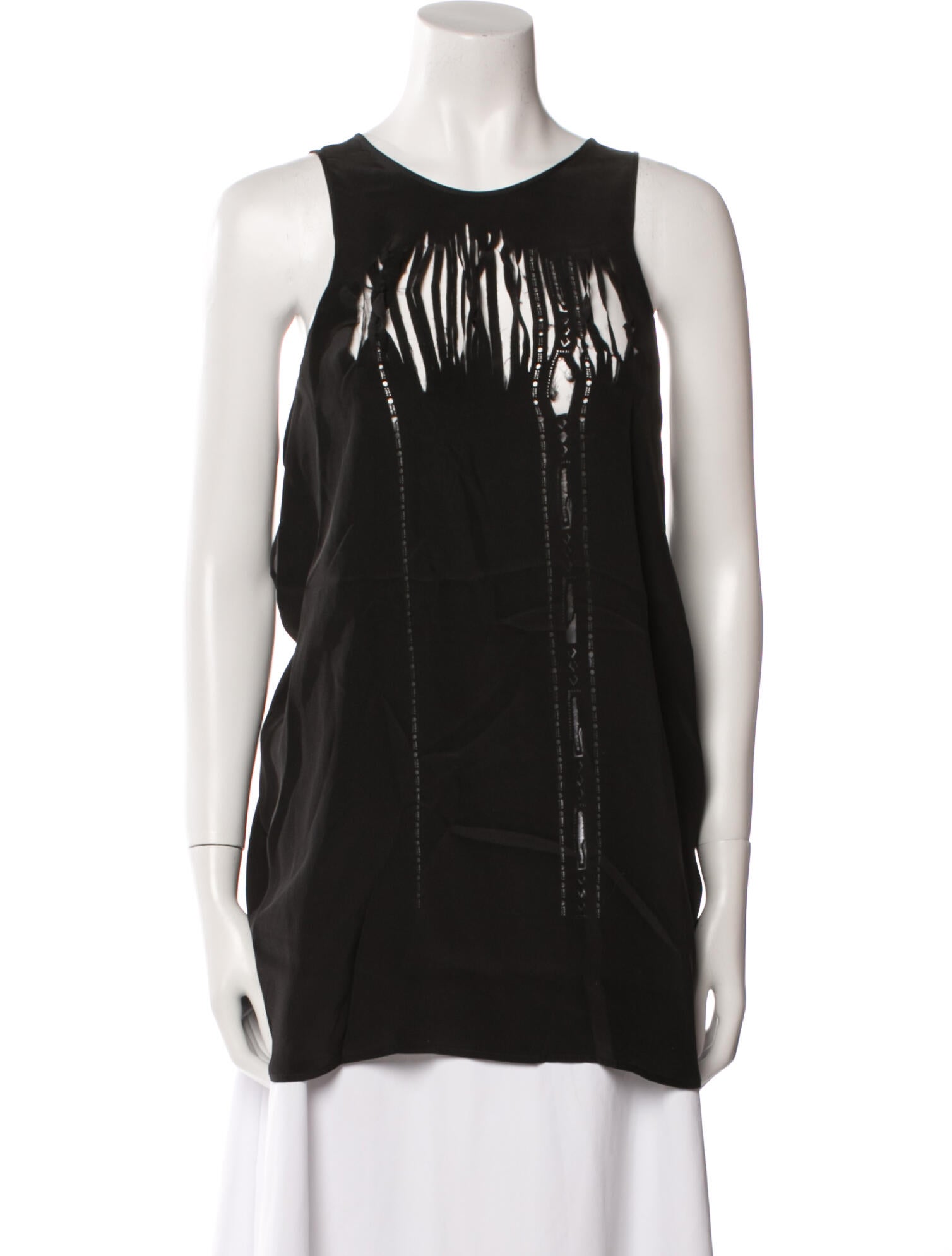 Sharon Wauchob Silk Scoop Neck Top