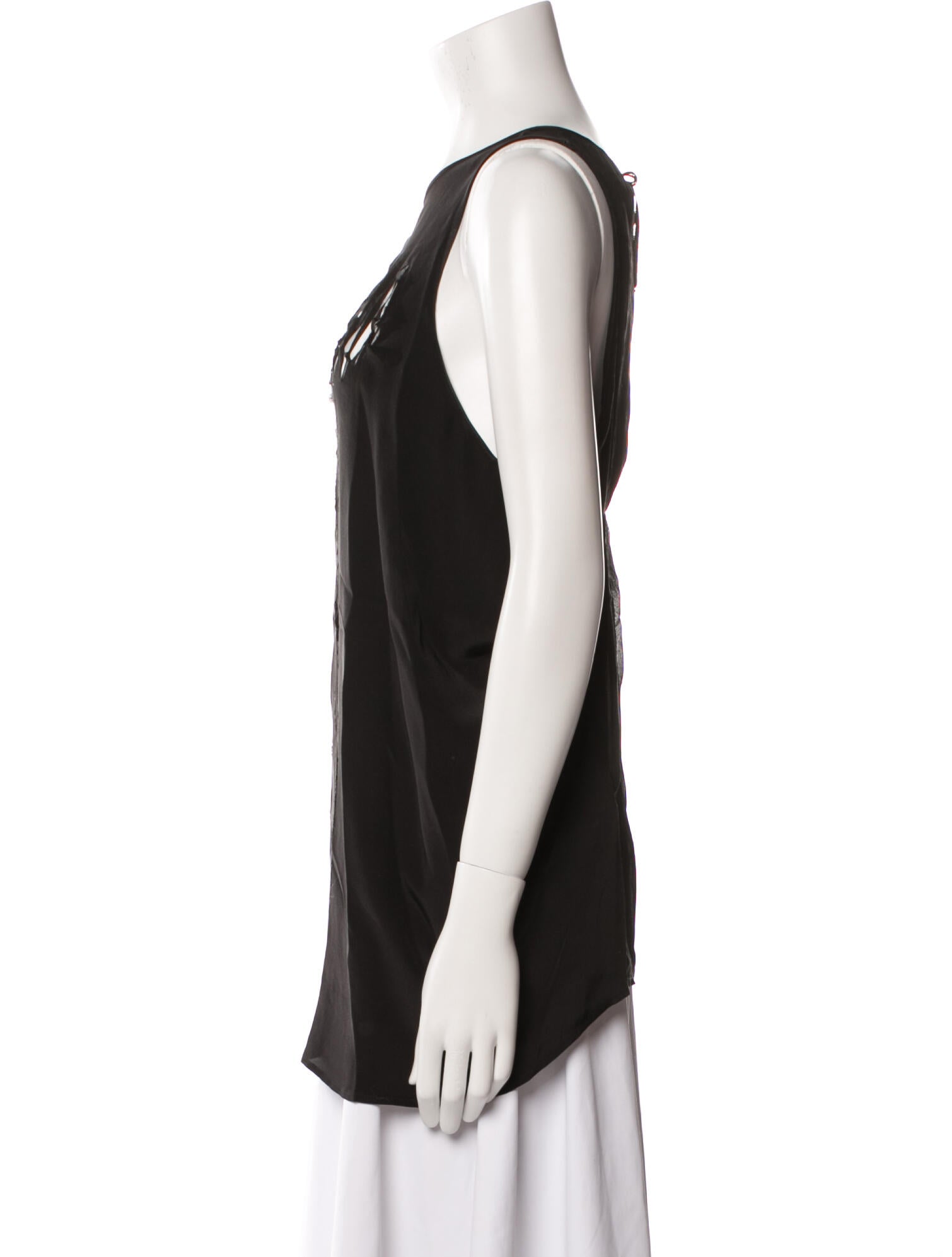 Sharon Wauchob Silk Scoop Neck Top