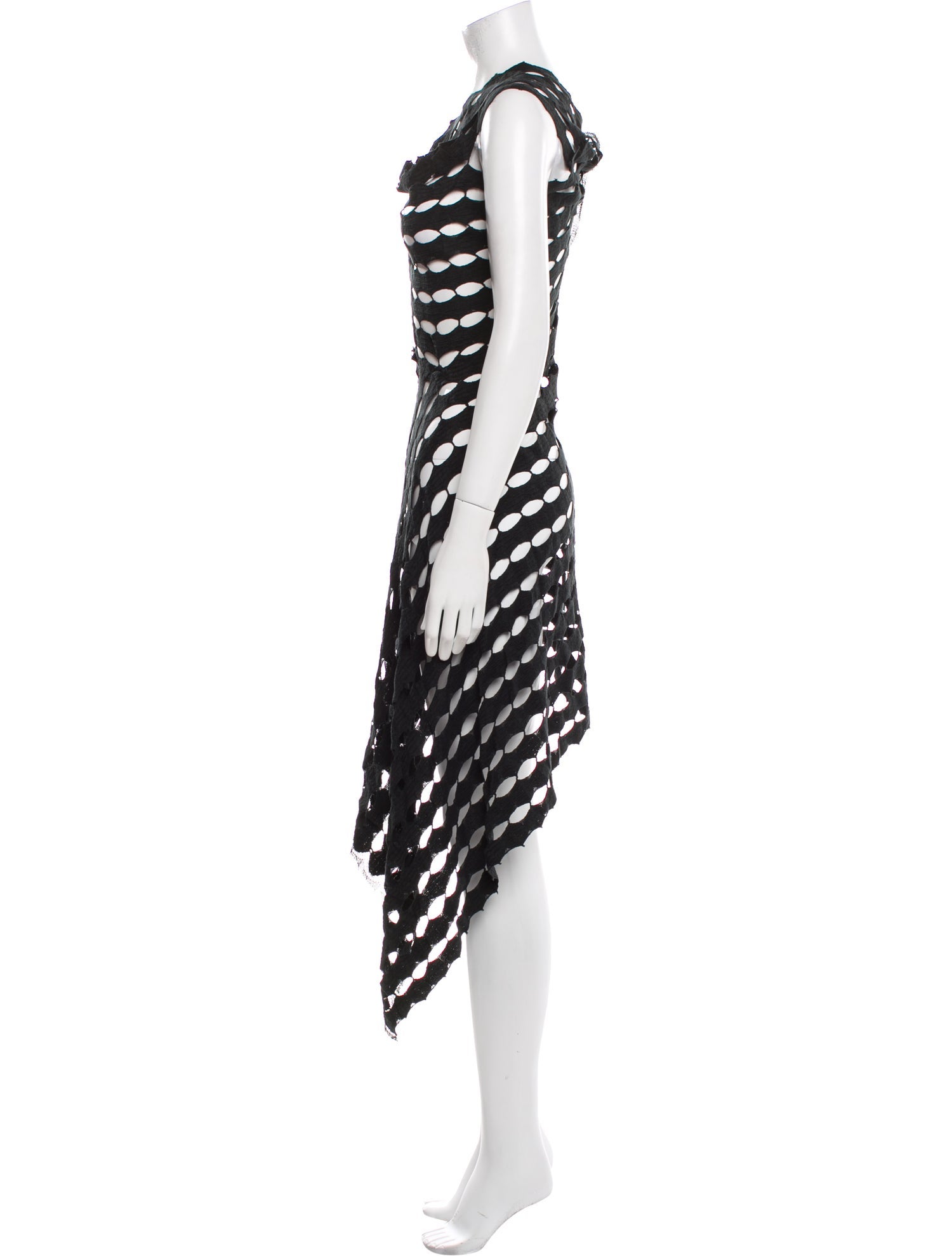 Sharon Wauchob Polka Dot Print Long Dress