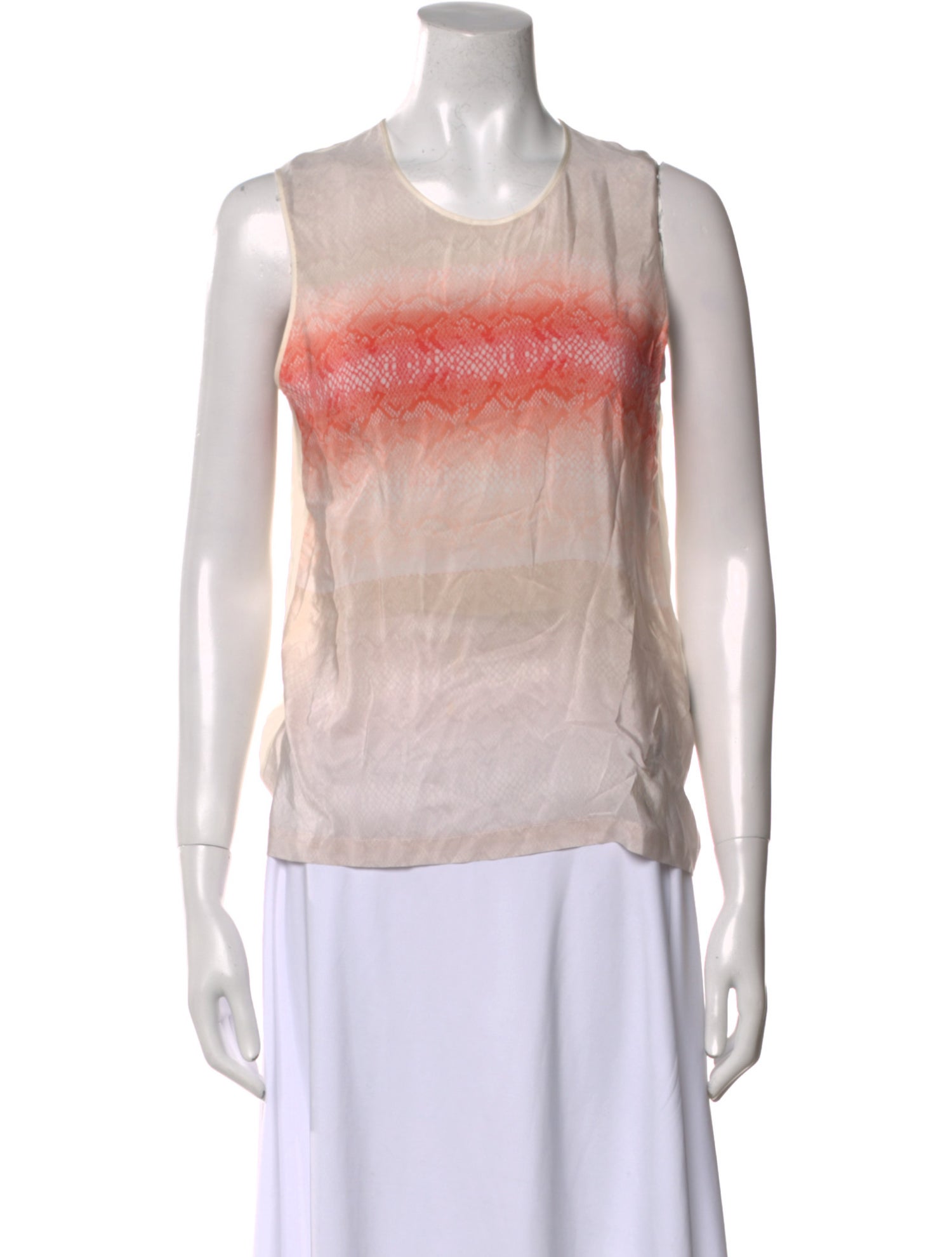 Sharon Wauchob Silk Animal Print Top