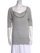 Sharon Wauchob Cowl Neck Three-Quarter Sleeve T-Shirt