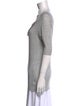 Sharon Wauchob Cowl Neck Three-Quarter Sleeve T-Shirt