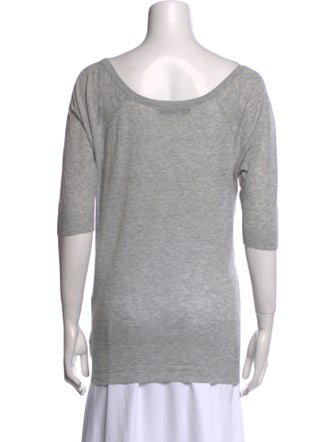 Sharon Wauchob Cowl Neck Three-Quarter Sleeve T-Shirt