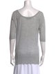 Sharon Wauchob Cowl Neck Three-Quarter Sleeve T-Shirt