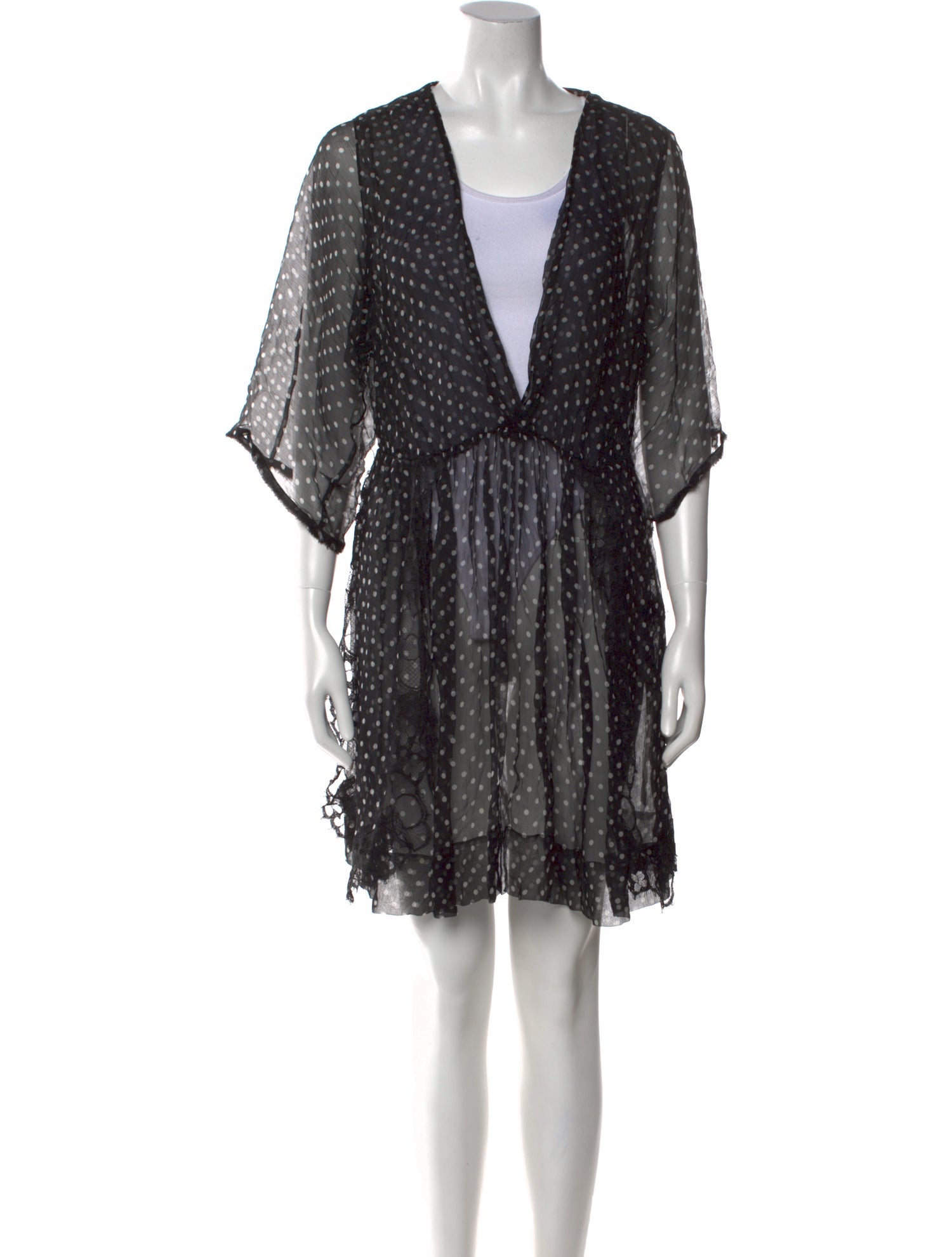 Sharon Wauchob Polka Dot Print Knee-Length Dress