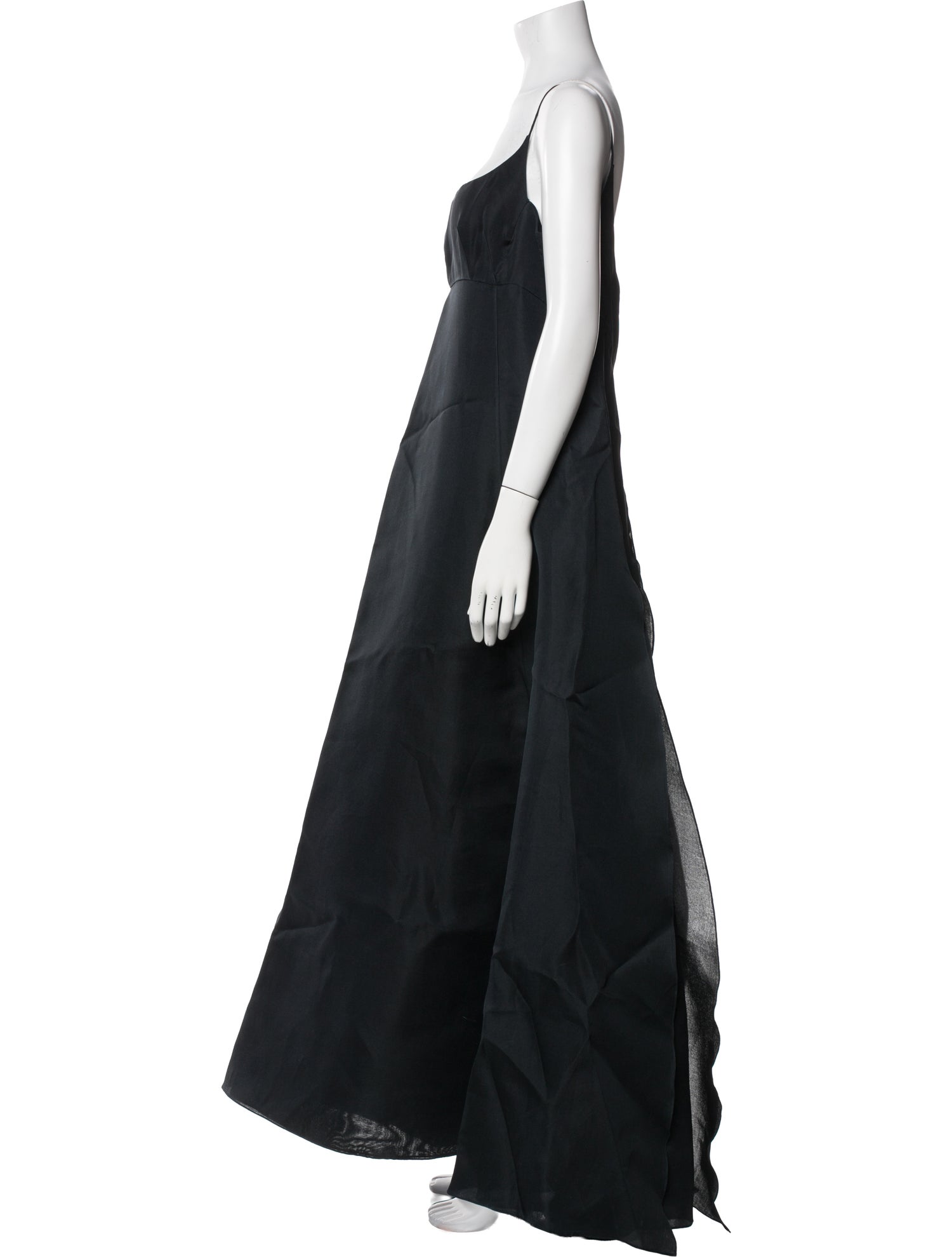 Angel Sanchez Silk Long Dress