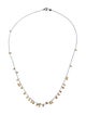 Sia Taylor Two-Tone Random Tiny Dot Chain Necklace