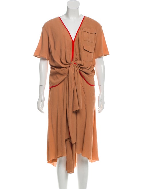 Sies Marjan Gathered Silk Dress