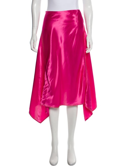Sies Marjan Midi Flare Skirt Pink