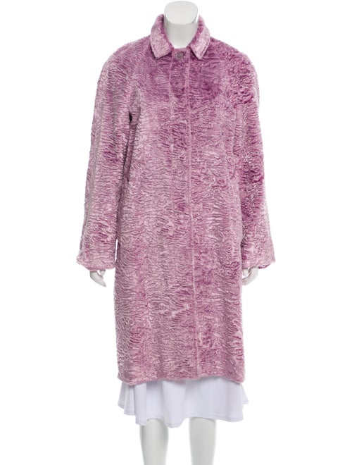 Sies Marjan Faux Fur Long Coat