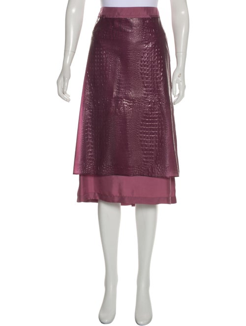 Sies Marjan Embossed Knee-Length Skirt w/ Tags