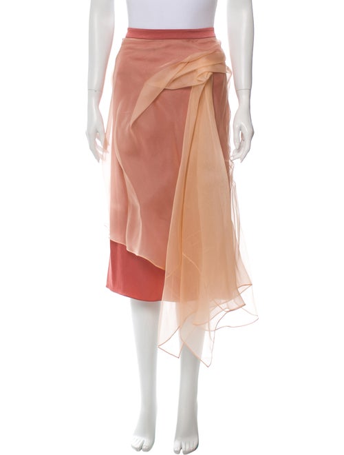 Sies Marjan Pleated Accents Midi Length Skirt