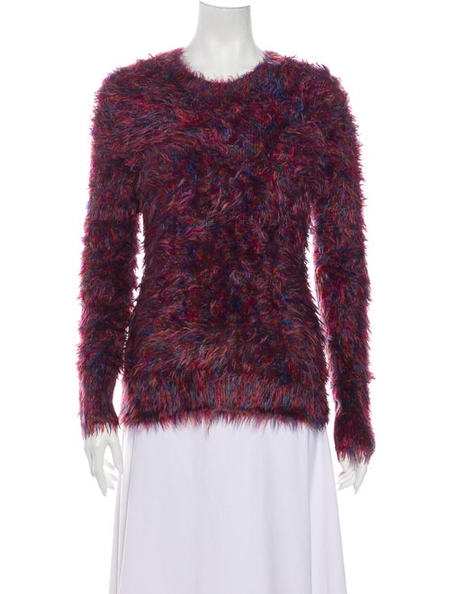Sies Marjan Crew Neck Long Sleeve Sweatshirt Red