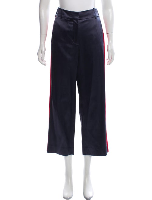 Sies Marjan Mid-Rise Wide-Leg Pants Blue