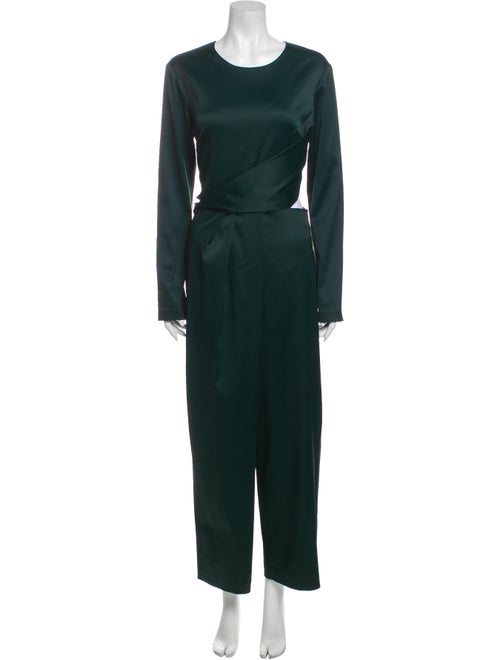 Sies Marjan Crew Neck Jumpsuit Green