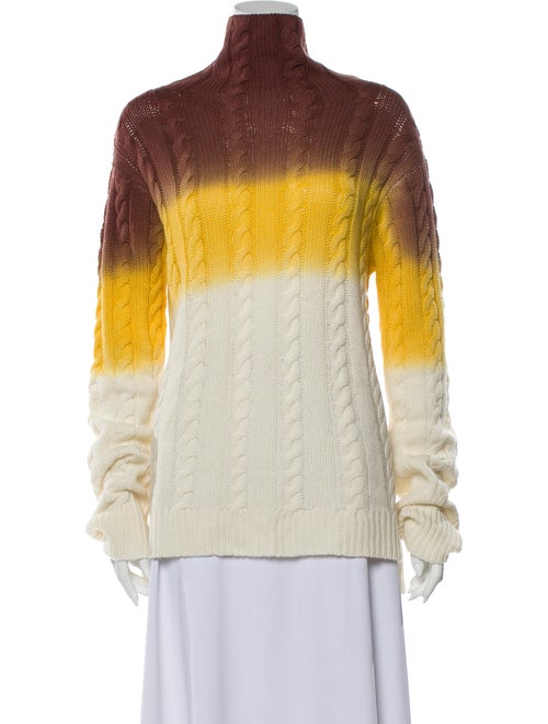 Sies Marjan Wool Colorblock Pattern Sweater Wool