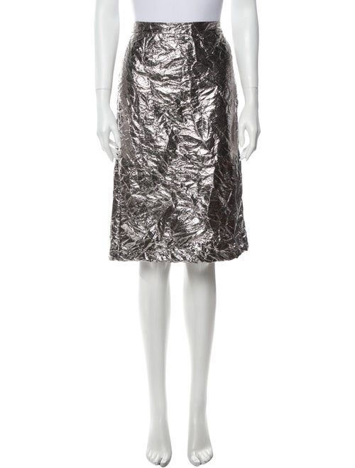 Sies Marjan Knee-Length Skirt Silver