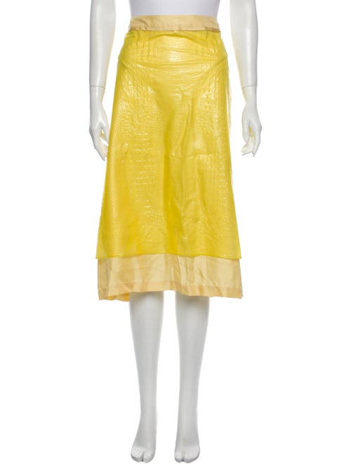 Sies Marjan Midi Length Skirt w/ Tags Yellow