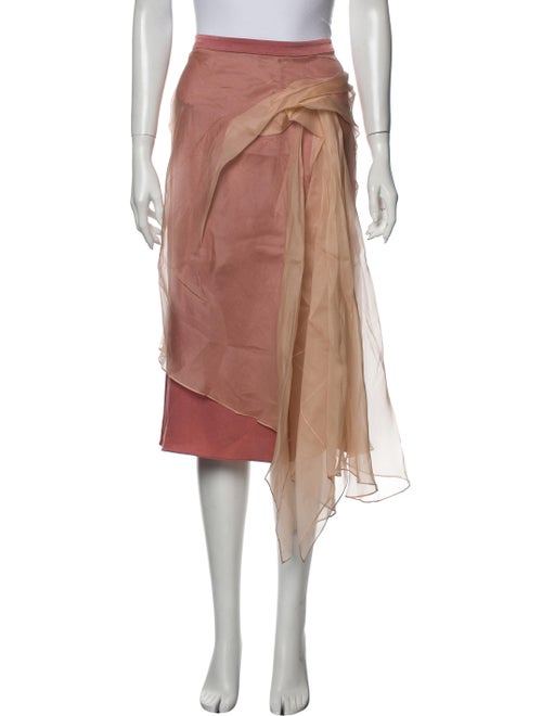 Sies Marjan Ruffle Embellishment Knee-Length Skirt