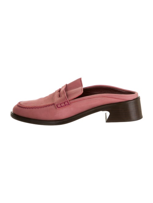 Sies Marjan Leather Mules Pink