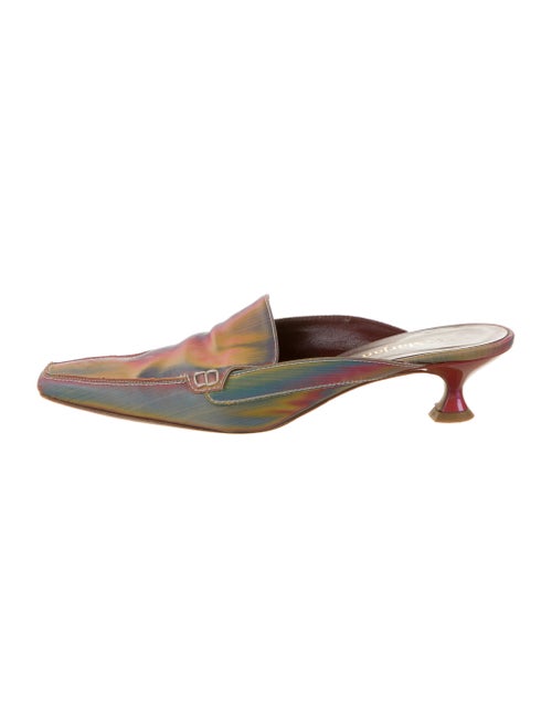 Sies Marjan Printed Mules Pink
