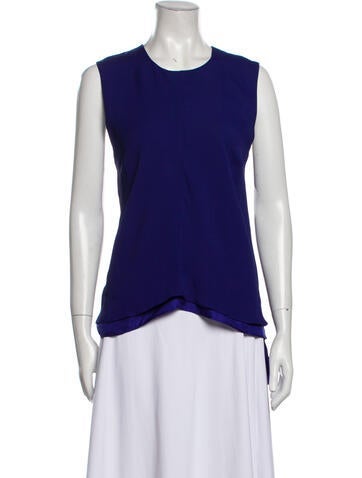 Sies Marjan Tops Crew Neck Sleeveless Top US 6 | M