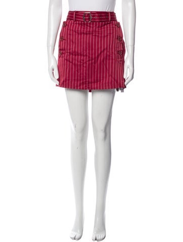 Sies Marjan Skirts Striped Mini Skirt US 4 | S