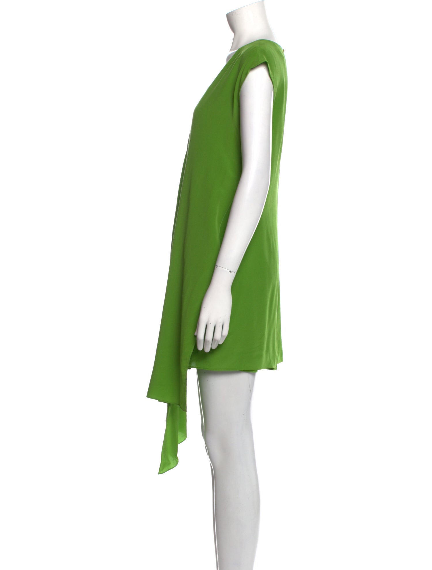 Sies Marjan Silk Knee-Length Dress - Green Dresses, Clothing - SIESM30752 |  The RealReal