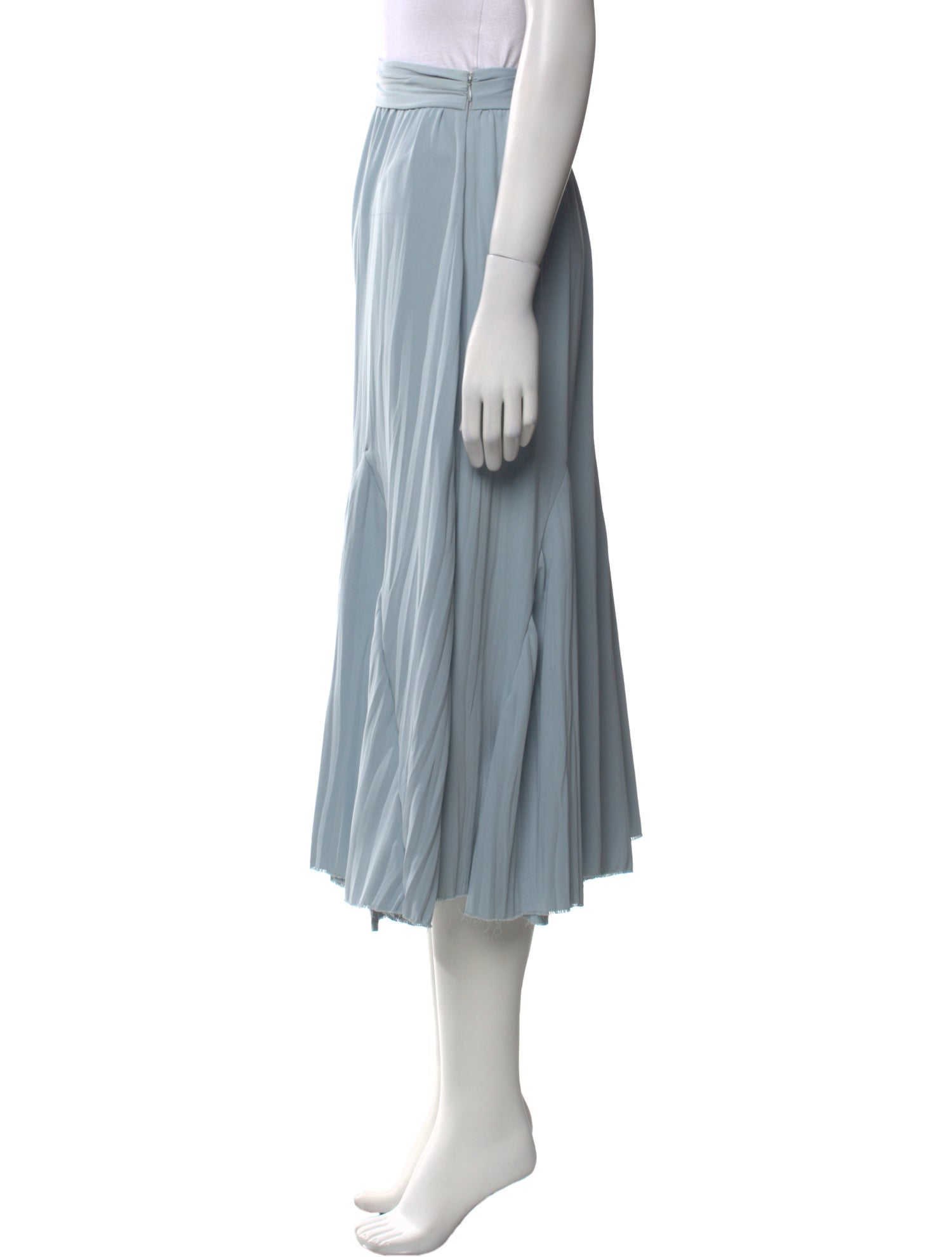 Sies Marjan Raw-Edge Trim Midi Length Skirt