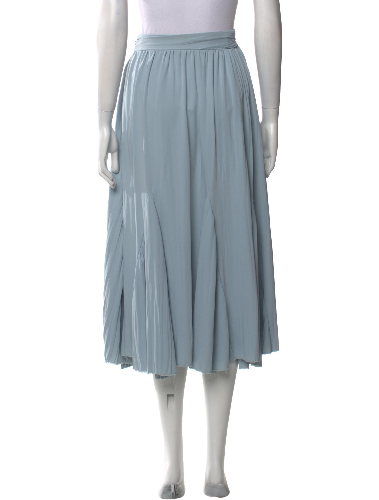 Sies Marjan Raw-Edge Trim Midi Length Skirt