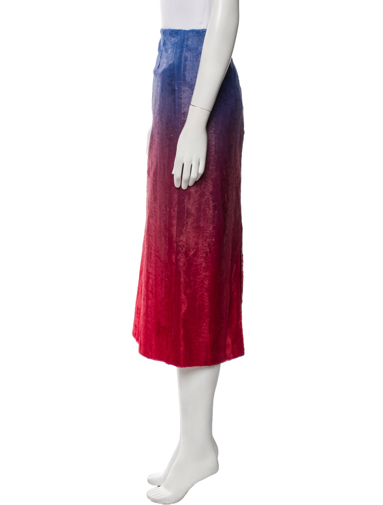 Sies Marjan Colorblock Pattern Midi Length Skirt