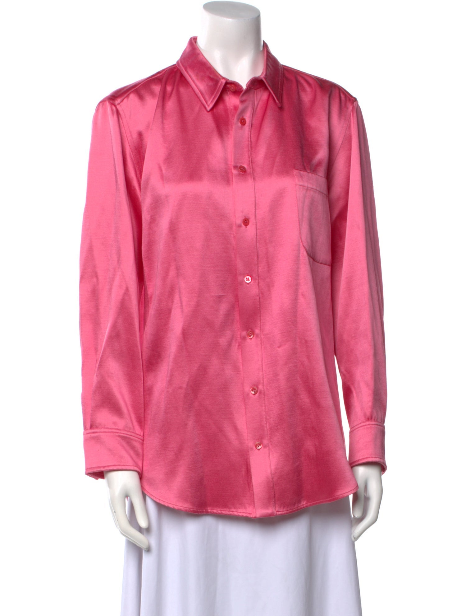 Sies Marjan Long Sleeve Button-Up Top