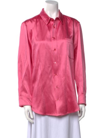 Sies Marjan Long Sleeve Button-Up Top