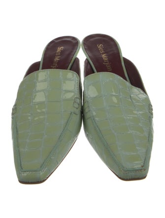 Sies Marjan Patent Leather Mules