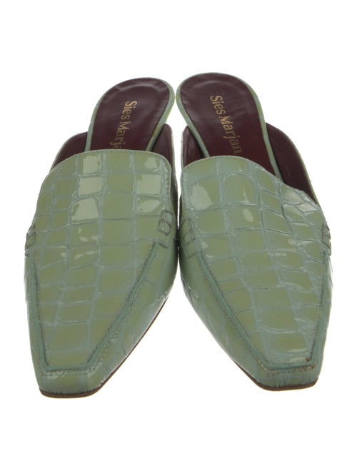 Sies Marjan Patent Leather Mules