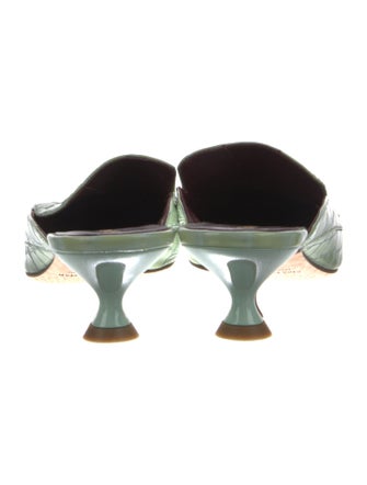 Sies Marjan Patent Leather Mules