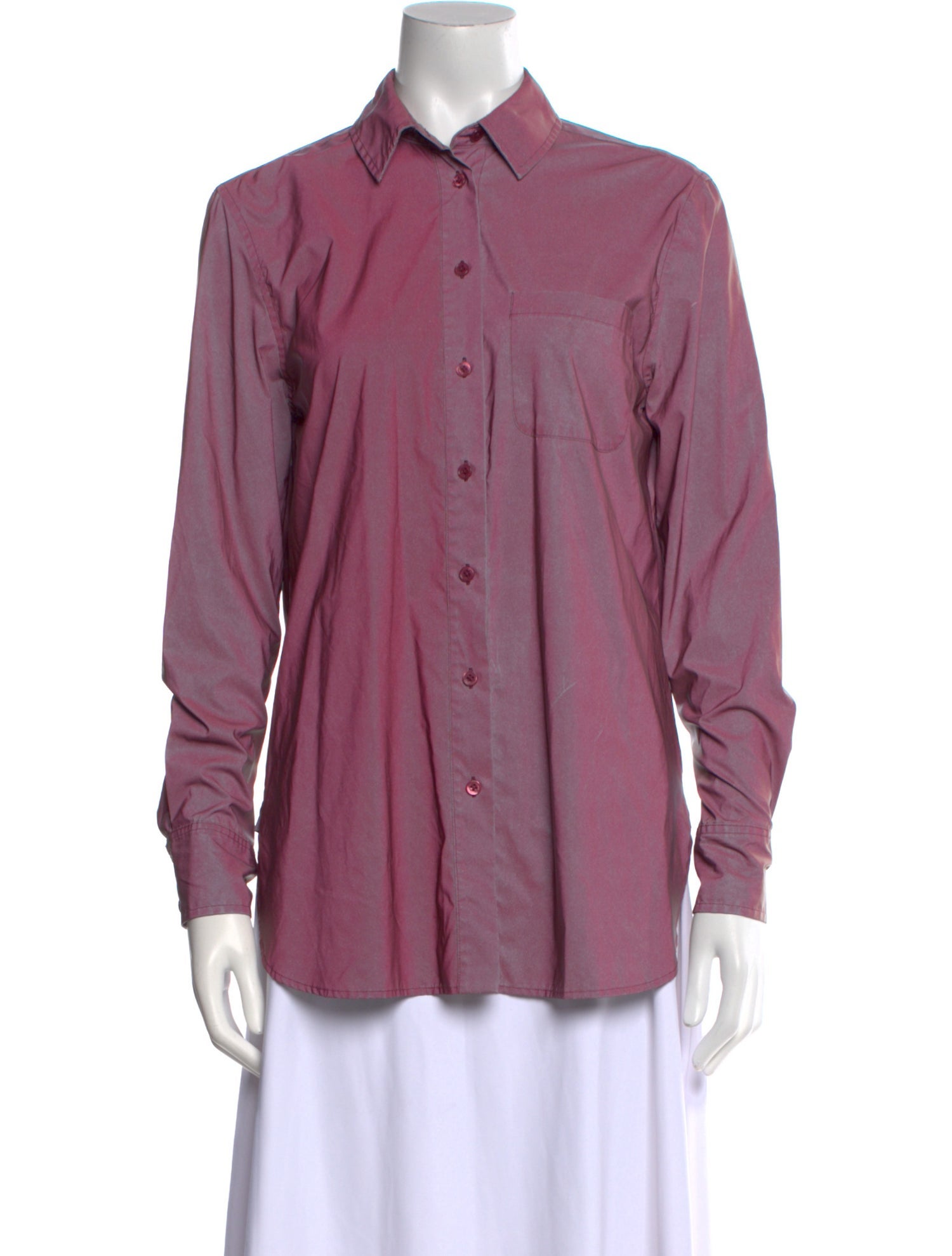 Sies Marjan Long Sleeve Button-Up Top